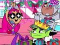 Hra Teen Titans: Vianočné hviezdy online