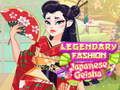 Hra Legendárna móda japonskej gejše online