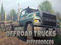 Hra Rozdiely Offroad Kamiónov online