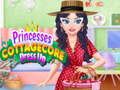 Hra Oblečte princez v štýle cottagecore online
