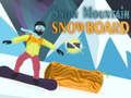Hra Snehový horský snowboard online