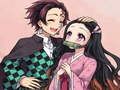 Hra Nezuko Puzzle online