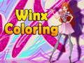 Hra Winx Maľovanie online