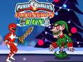 Hra Power Rangers: Vianočný beh online