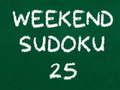 Hra Víkend Sudoku 25 online