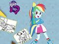 Hra Maľovanka Equestria Girls online