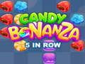Hra Candy Bonanza: 5 v Rade online