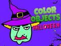 Hra Farebné objekty Halloween online