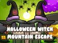 Hra Útek z Halloweenovej hory s čarodejnicou online