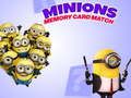Hra Minionov pamäťový kartový zápas online Hra Minionov pamäťový kartový zápas online