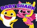 Hra Pamäťová hra Baby Shark online