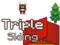 Hra Trojnásobné Lyžovanie 2D online
