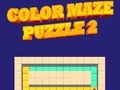 Hra Farebný bludisko Puzzle 2 online