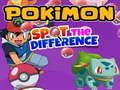 Hra Pokémon Nájdi rozdiely online