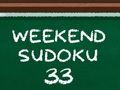 Hra Víkend Sudoku 33 online Hra Víkend Sudoku 33 online