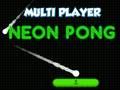 Hra Neon Pong Viac Hráčov online