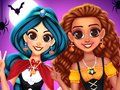 Hra Šťastná Halloween párty BFF online