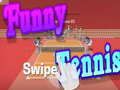 Hra Zábavný swipe tenis online