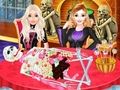 Hra Dievčatá Halloween varenie online