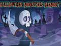 Hra Halloween Monštrá Pamäť online