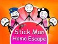 Hra Stickman: Únik z Domu online