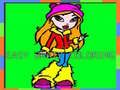 Hra Ľahké Colorovanie Bratz online