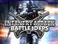 Hra Útok Pechoty Bitka 3D FPS online