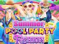 Hra Letná Módna Pool Party online Hra Letná Módna Pool Party online