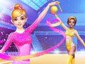 Hra Hra na obliekanie dievčat: gymnastika online