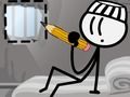 Hra Dop Stickman Útek z Väzenia online