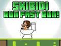 Hra Skibidi Bež Rýchlo! online