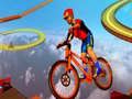 Hra Preteky na bicykli s trikmi 2023 online