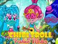 Hra Chibi Troll Módny Tvorca online