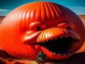 Hra Halloweenová puzzle hra s tekvicí online