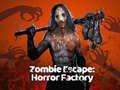 Hra Útek pred zombíkmi: Továreň hrôzy online