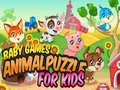 Hra Hry pre Bábätká: Puzzle so Zvieratami pre Deti online