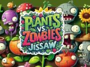 Hra Puzzle Rastliny proti Zombie online
