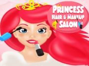 Hra Salón pre vlasy a make-up princezny online