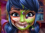 Hra Dotted Girl Halloween Makeup online
