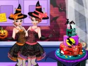 Hra Halloweenový party koláč online