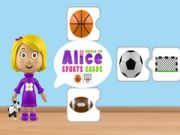 Hra Svet športových kariet Alice online