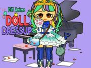Hra DIY Anime Bábika Obliekanie online