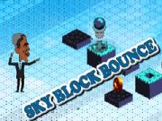 Hra Skok na Nebeskom Bloku online