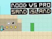Hra Noob vs Pro: Piesočná Isla online