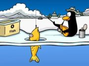 Hra Club Penguin: Rybolov na Ľade online