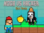 Hra Noob proti Hacker Zlaté Jablko online