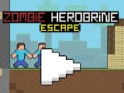 Hra Únik pred zombie Herobrineom online