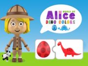 Hra Svet Alice DINO farieb online
