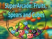 Hra SuperArcade: Ovocie, Šípy a Kocky online