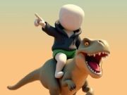 Hra Stickman. Aréna Dinosaury online
